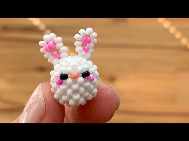 How to Make a Beaded Bunny: Mini Amigurumi DIY