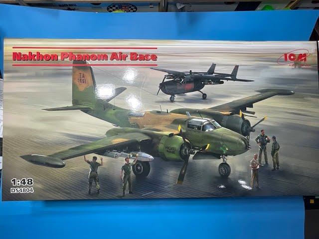 Sprue Review ICM 1/48 Nakhon Phanom Air Base