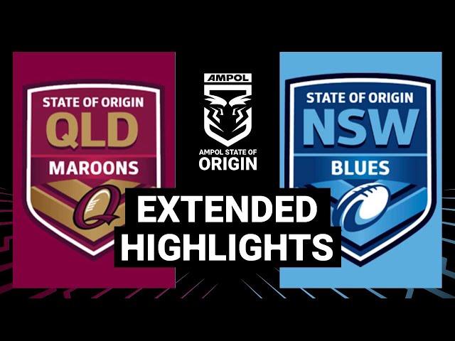 State of Origin 2017 | Game 3 | Extended Highlights | NRL