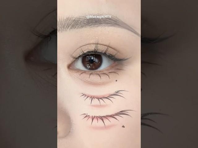 Eps 293 : How to draw beautiful eyes @MakeupKHTV #makeup #beautiful #makeuptutorial #eye #eyemak