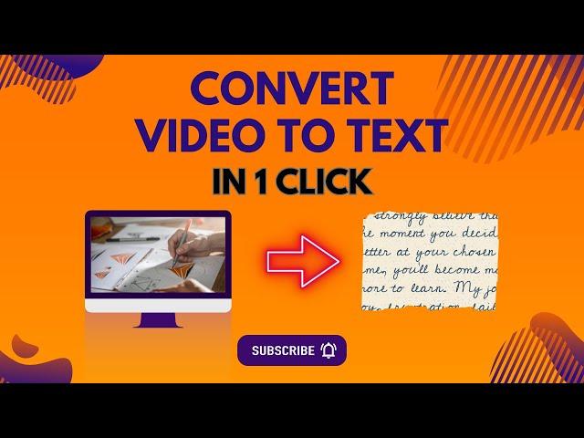 Video To Text Converter Online Free AI 2024 | Audio To Text | Free Transcription AI