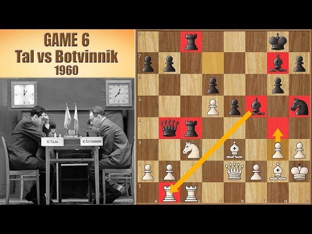 Storm of the Century | Tal vs Botvinnik 1960. | Game 6