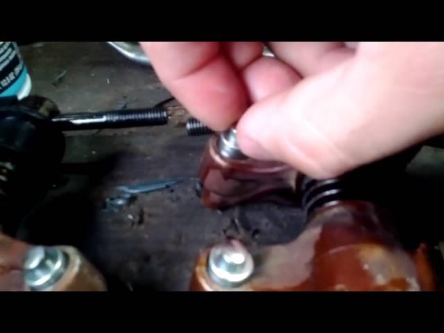 Inserting lifter into mx6 gt rocker