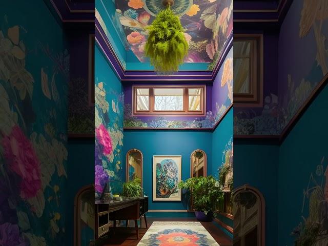 small space interior design / AI generated