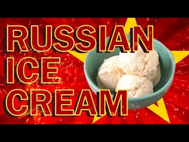 How to Make Russian Plombir Ice Cream