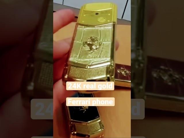 GOLD FERRARI PHONE