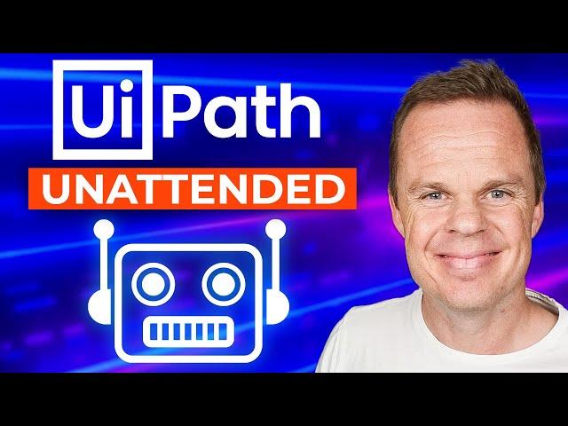 UiPath Unattended Robot Setup - Complete Tutorial