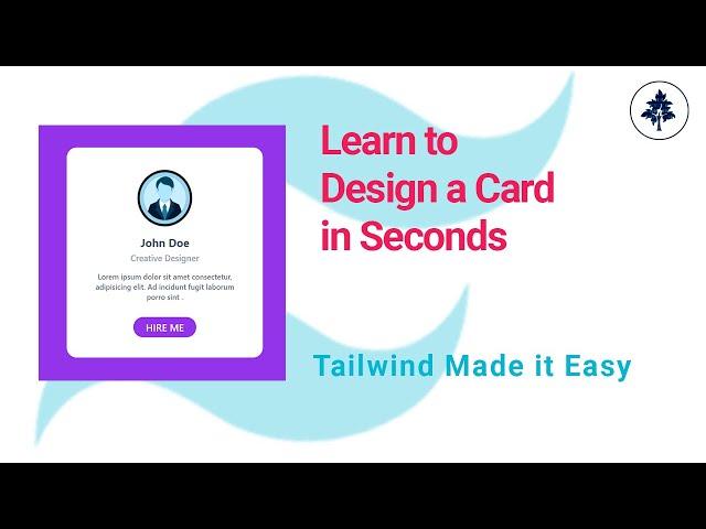 Design Card Component with Tailwindcss | Save Time and Build Easily | #tailwindcss #card #css3