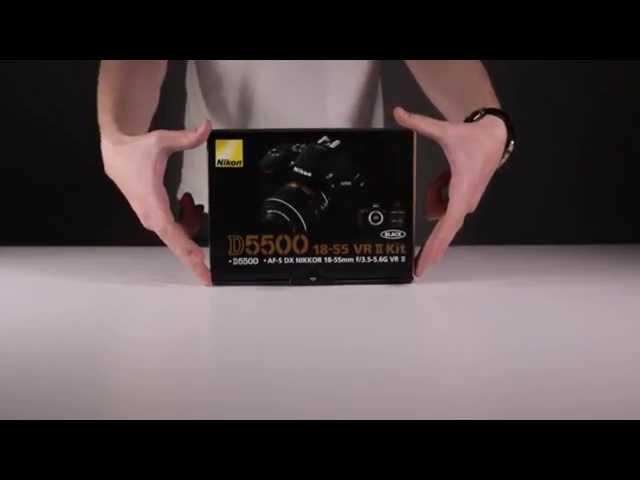 Распаковка нового фотоаппарата Nikon D5500 kit 18-55