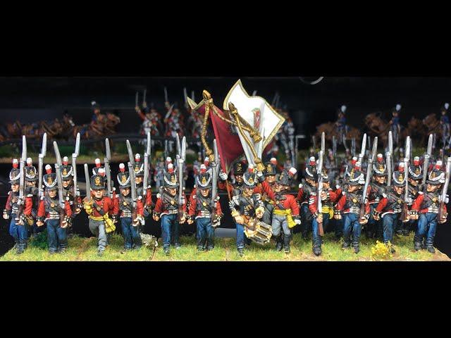 Hanoverian Field Battalion Bremen: Beautiful 28 mm Front Rank figures for Black Powder