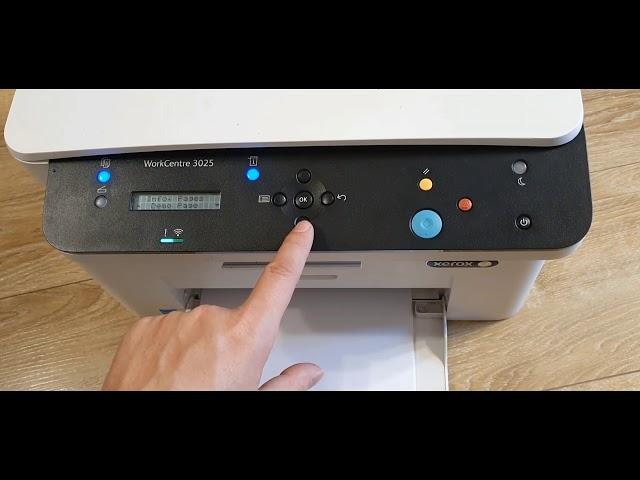 Xerox WorkCentre 3025 Supplies information / Network Configuration / Configuration Report