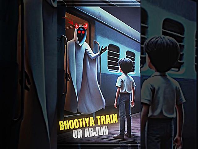 Train ke andar bhoot  #shorts #ai  #shortvideo #bhoot #kahani #story