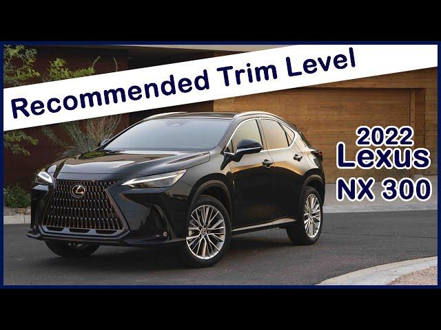 2022 Lexus NX 300 Pricing And Trim Comparision