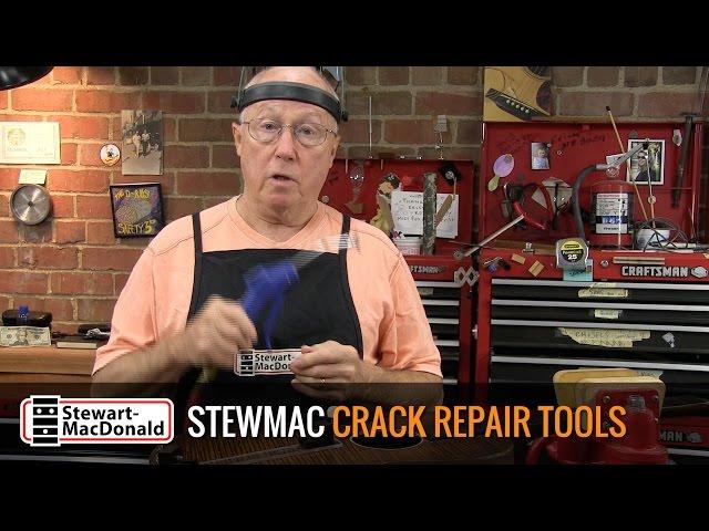 StewMac Crack Repair Tools Demo