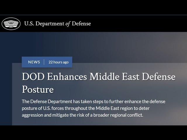 Iran Attacks Israel: Pentagon Briefing and Discussion