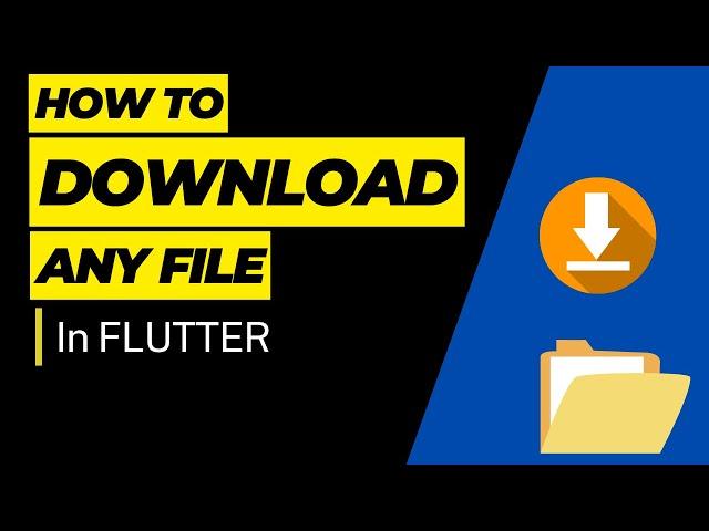 Flutter Tutorial || Download File from internet