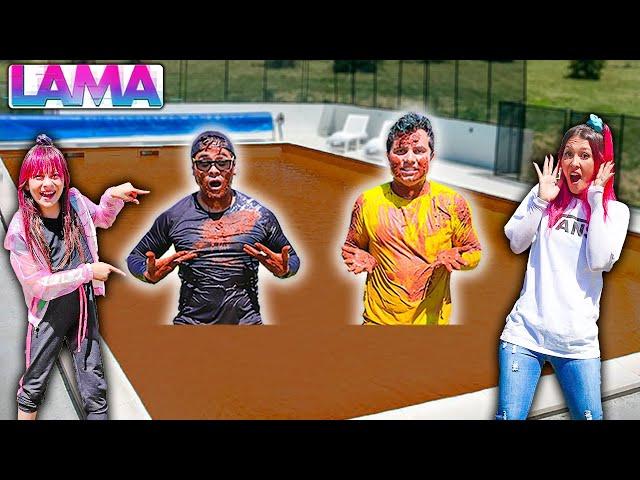 O ULTIMO A SAIR DA PISCINA DE LAMA GANHA ( Maloucos e Biankinha ) !!!! - Teens Fun