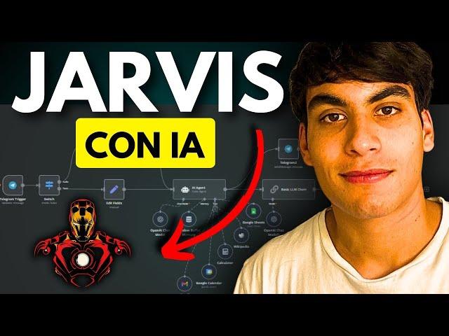 Cree a JARVIS de Iron Man Con IA Sin Codigo | N8N