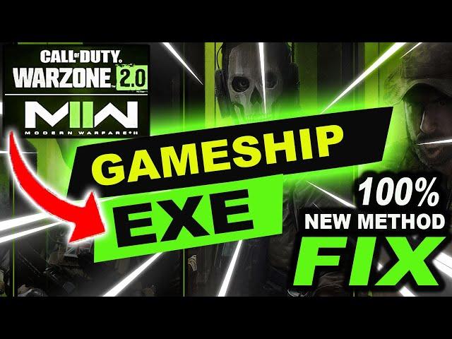 Warzone 2.0 #gameship.exe error | Game ship #error modern warfare 2/#warzone2 || by borntoplaygames