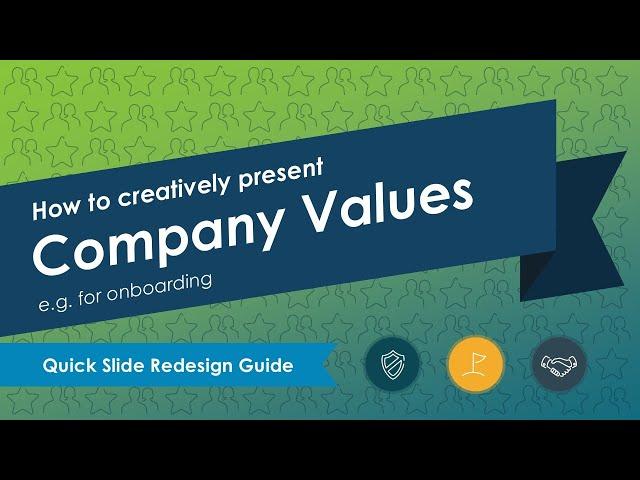 Creative Ways to Present Company Values in PowerPoint | Employee Onboarding