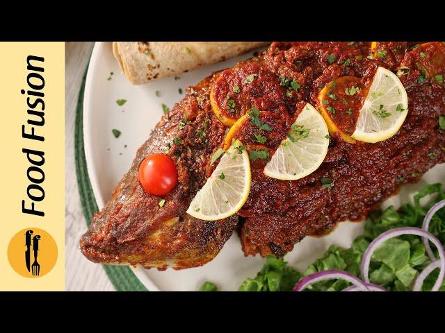 Red Tawa Masala Fish Fry | Tawa Spicy Fish Fry  Recipe by Food Fusion