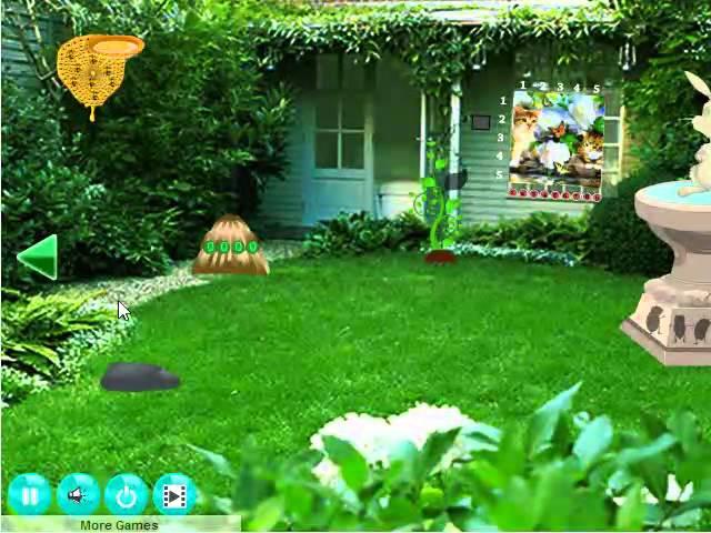 Backyard Garden Escape Video Walkthrough