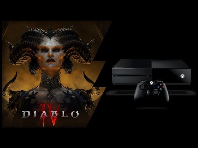 Xbox One (VCR) | Diablo 4 | Graphics test/First Look