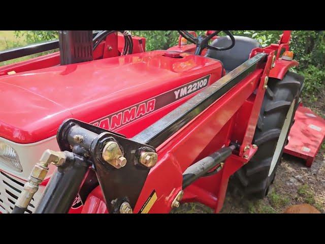 Yanmar YM2210D used compact tractor for sale by Toughtractors.com