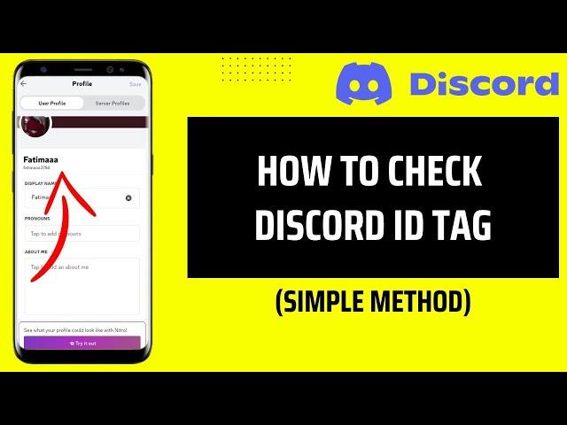 How To Check Discord ID Tag