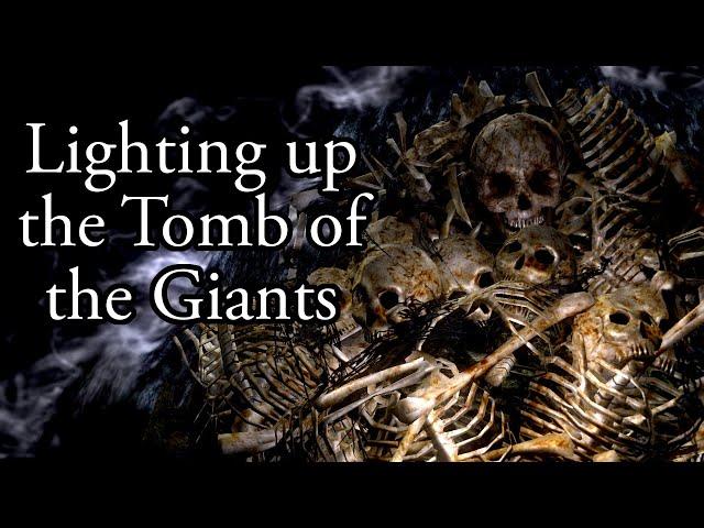 Lighting up the Tomb of the Giants