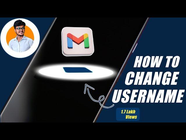 How to change gmail id name | How to change your Google account name in hindi id change kaise kare