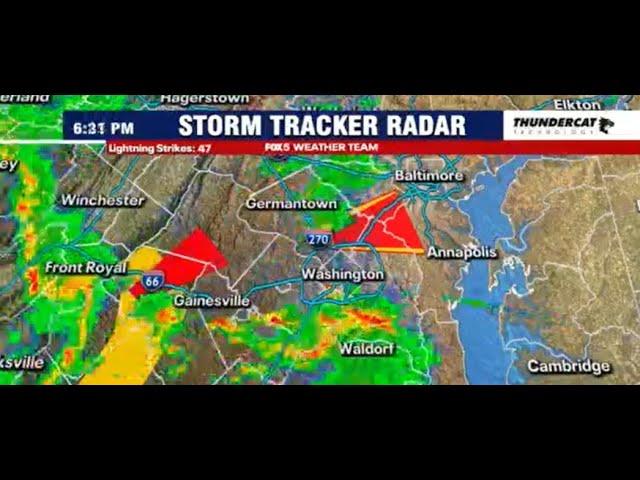 LIVE COVERAGE: Tornado warnings and watches issued for Virginia, Maryland and DC | FOX 5 DC