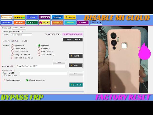 ROM2Box V33 | bypass micloud | VIVO,OPPO,samsung,realme,XIAOMI,Redmi,HUAWEI MTK spd Qualcomm