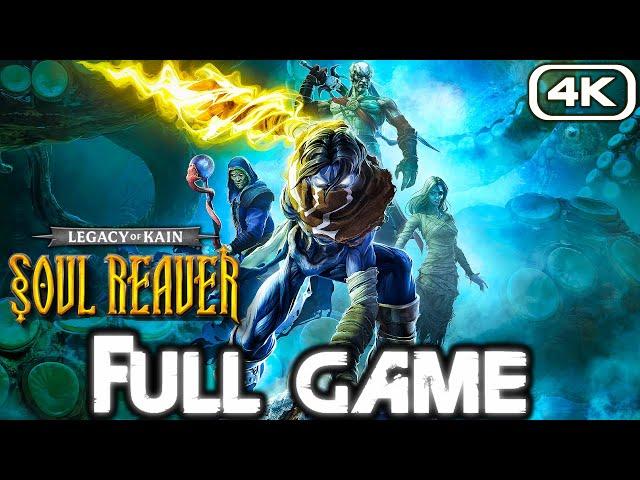 LEGACY OF KAIN SOUL REAVER REMASTERED Gameplay Walkthrough FULL GAME (4K 60FPS) No Commentary