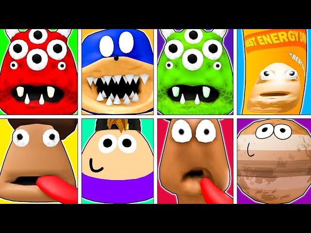 ROBLOX *NEW* FIND THE POU MORPHS! (ALL NEW POU'S UNLOCKED!)