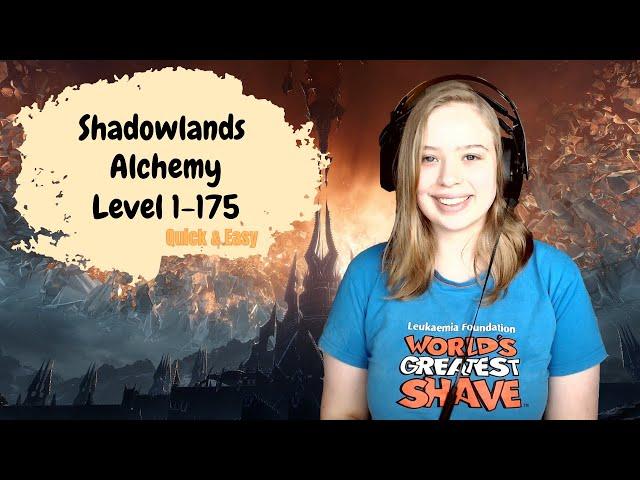 Quick & Easy WoW Shadowlands Alchemy Guide (1-175)