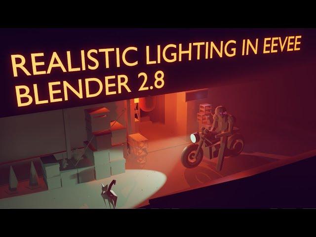 Blender 2.8 Realistic Lighting Setup | How to use Irradiance Volumes in EEVEE