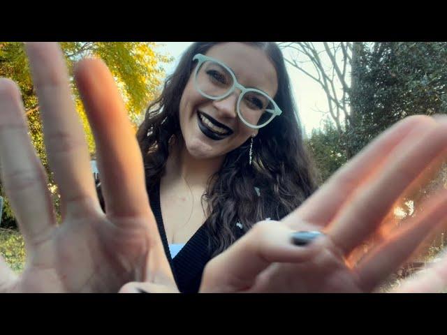 Asmr~ Outdoor Triggers (Fabric Scratching, Leaf Crinkling, Tree & Stone Tapping, Mouth Sounds..)