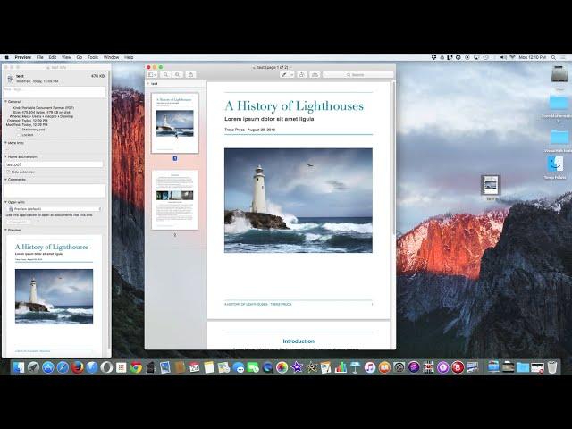 How to Save or Convert Word Doc to PDF on Mac