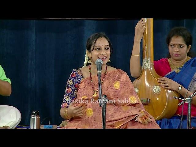 Smt. Aishwarya Mohan  - R R sabha Concerts.