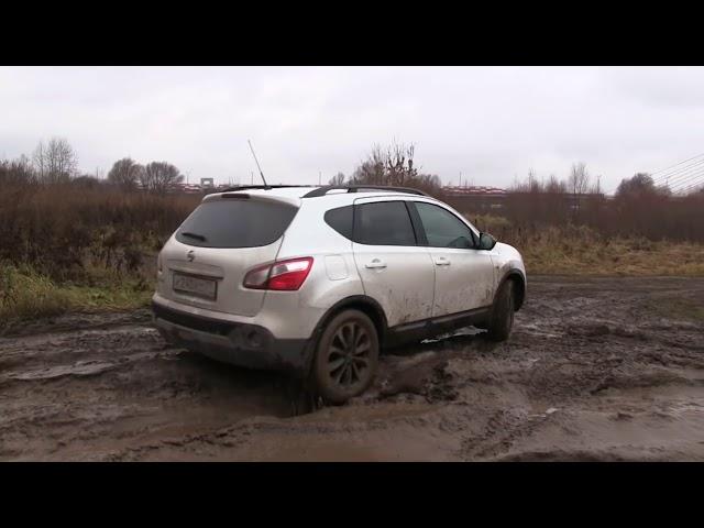 Nissan Qashqai  проходимость на бездорожье