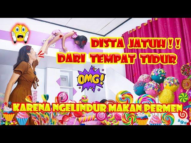 GAWAT!! DISTA JATUH DARI TEMPAT TIDUR BERTINGKAT!! MAMI HISTERIS