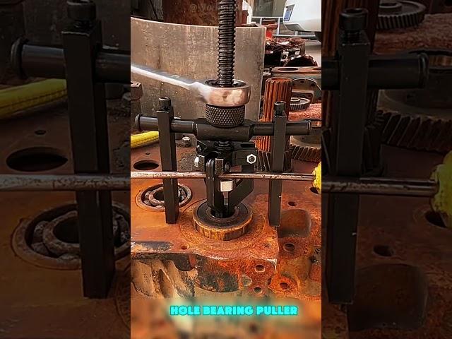 Practical tips for using the ratchet wrench of an internal hole bearing puller