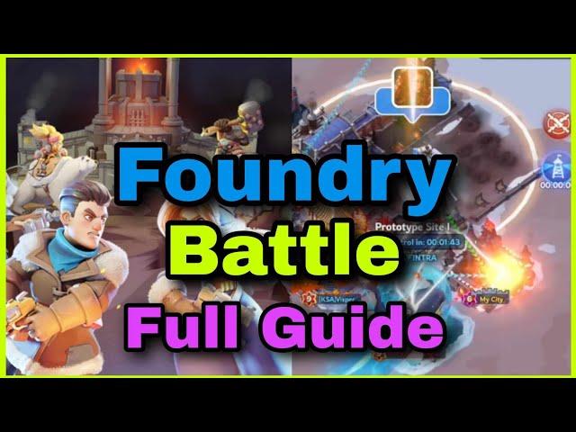 Ultimate Guide on Foundry Battle - Whiteout Survival | Complete F2P and P2W Strategy