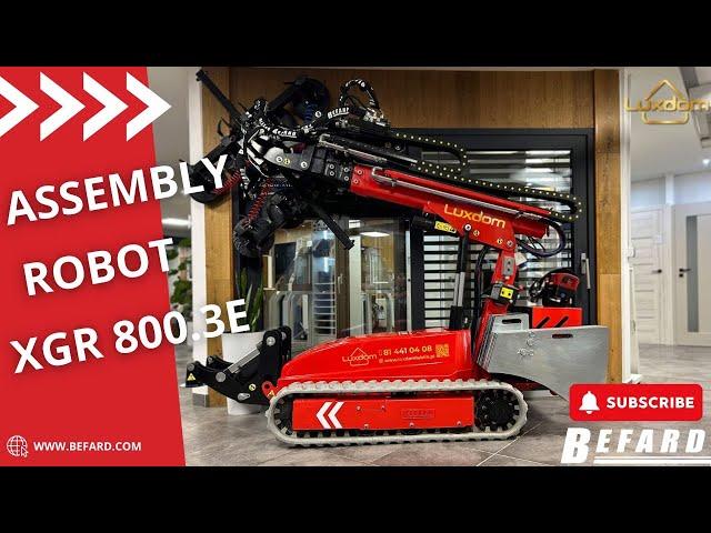 Befard XGR800 demonstration by LUXDOM company!!!