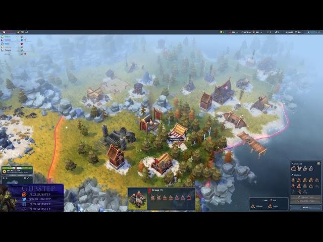 John gets trapped in rts game Northgard and humour ensues