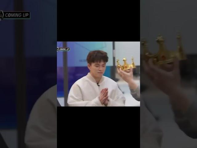 #hyunsuk and #jihoon put a crown on Treasure’s next leader #트레저 #treasure #sbsgayodaejeon #fyp