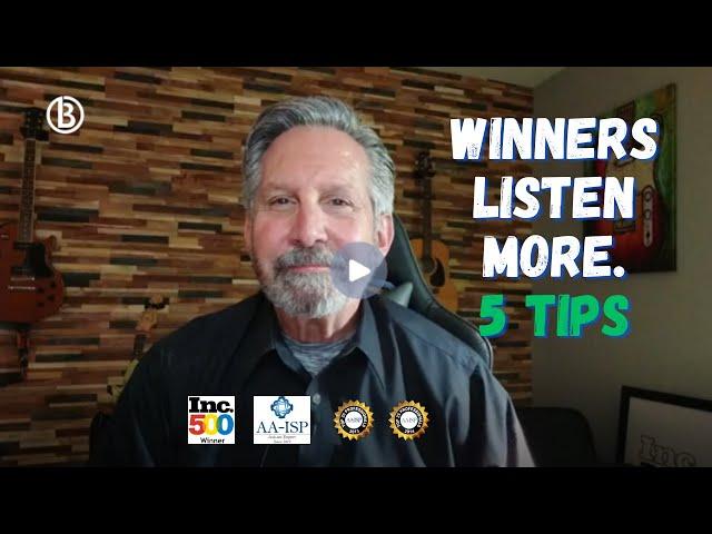 5 Tips To Be Great At Active Listening And Get Good At Sales - Sales Training