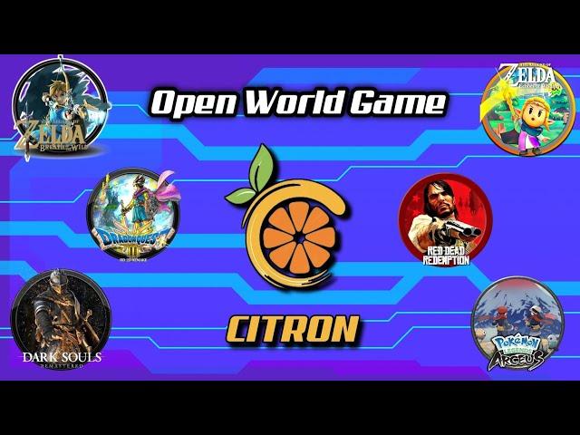 Citron Android Emulator Open World Games | Playable Games