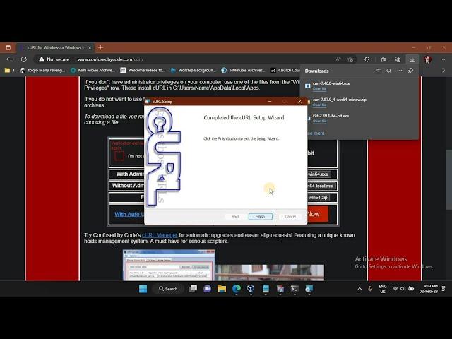 How to install CURL on Windows 11/10